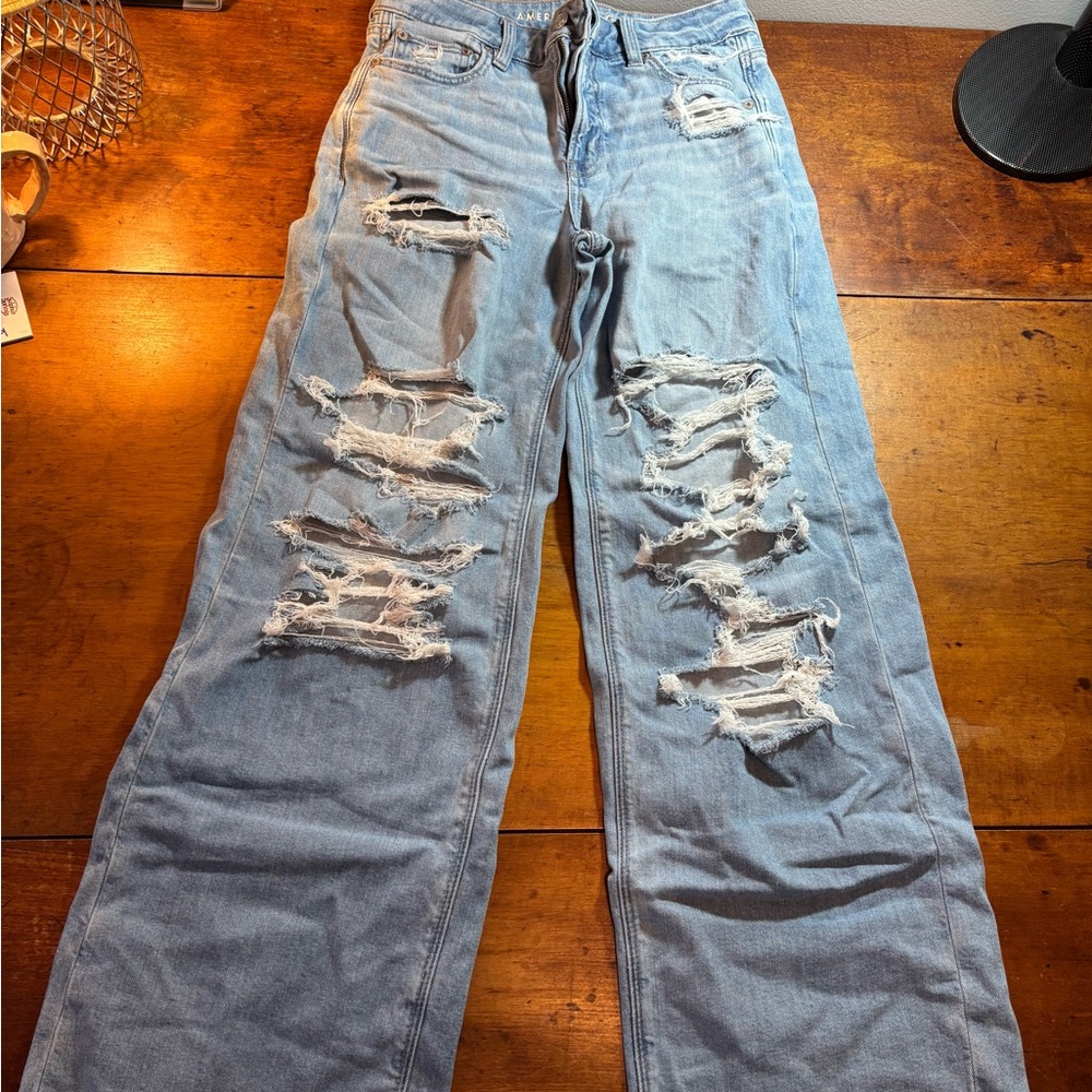 American Eagle Outfitters Light Blue Denim size 4